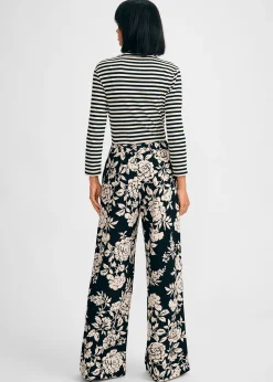 3/4 Sleeve Turtleneck Rib Top><noscript><img width=