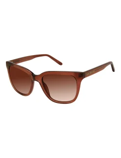Acetate Glitter Frame Sunglasses>Isaac Mizrahi Fashion