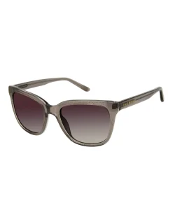 Acetate Glitter Frame Sunglasses><noscript><img width=