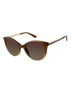 Combination Cat-Eye Sunglasses><noscript><img width=