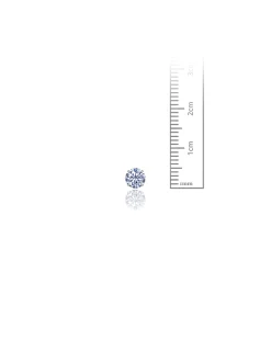 14K White Gold 5MM Round CZ Screwback Stud Earrings><noscript><img width=