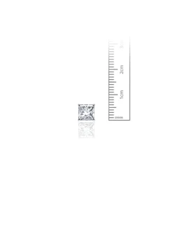 14K White Gold 6MM Square CZ Screwback Stud Earrings>Isaac Mizrahi Hot