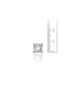 14K White Gold 8MM Square CZ Screwback Stud Earrings><noscript><img width=
